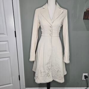 Disney‎ Beauty & The Beast Small Embroidered Corset Jacket Hot Topic Collection